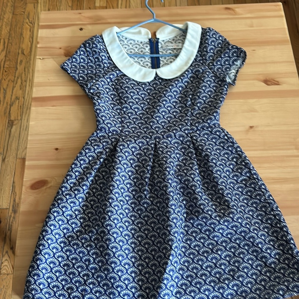 60’s style Sunny Girl Cocktail dress with Peter Pan collar
